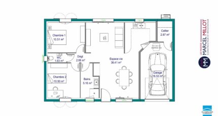 Saint-Sulpice-les-Feuilles Maison neuve - 1987450-3653modele920171010abBhT.jpeg Maisons Millot